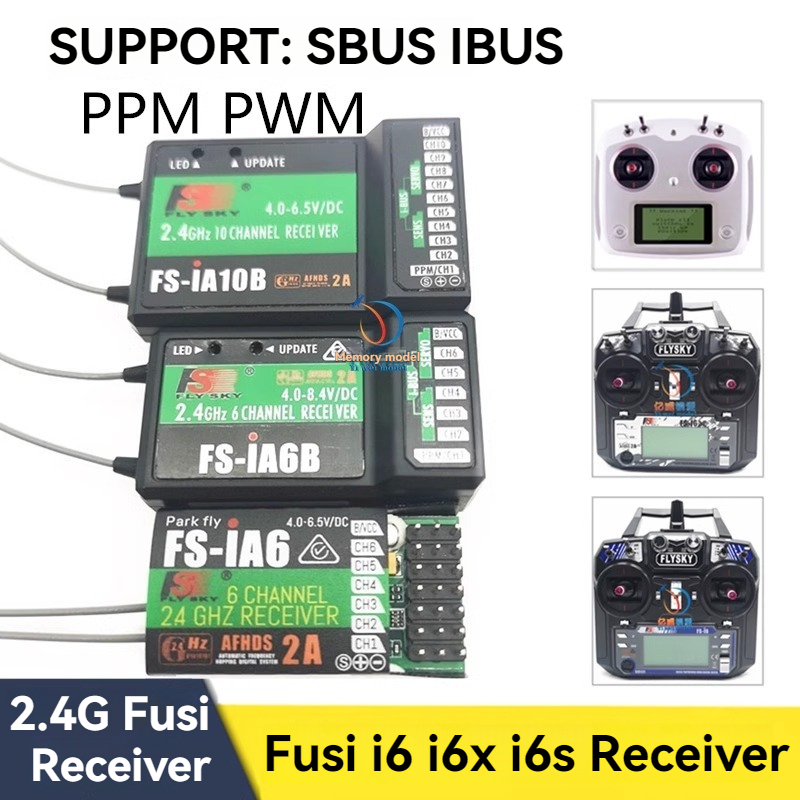 Drone Rc Boat - Receptor FUSI I6/i6X/i6S Fpv compatible con