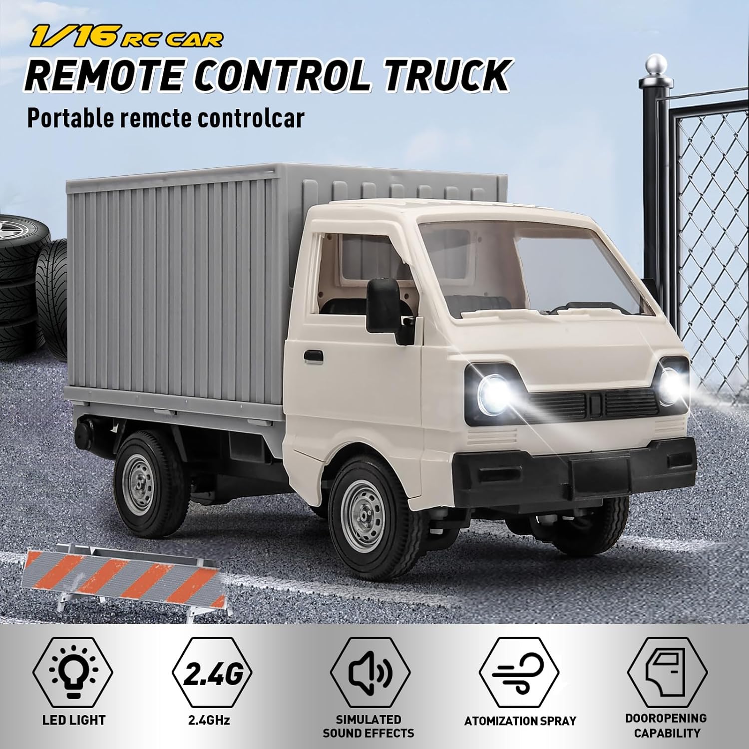 Drone Rc Bolide - Camioneta RC KF21 1:16 2.4GHZ, Auto
