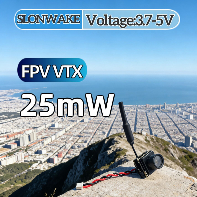 Drone Rc Airplane - Transmisor y Cámara Integrados SLONWAKE FPV
