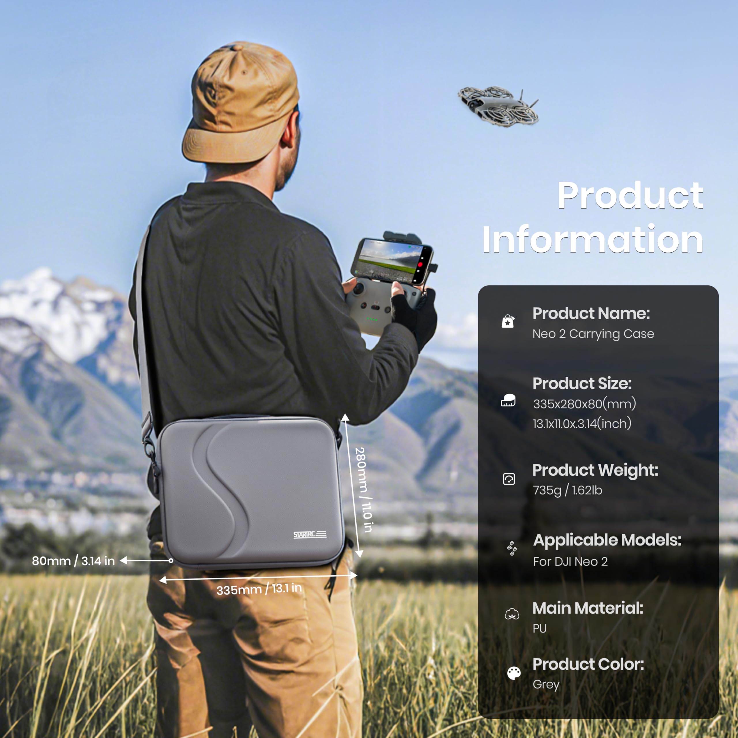 Drone Carrying Bag - Estuche de Transporte para Accesorios DJI