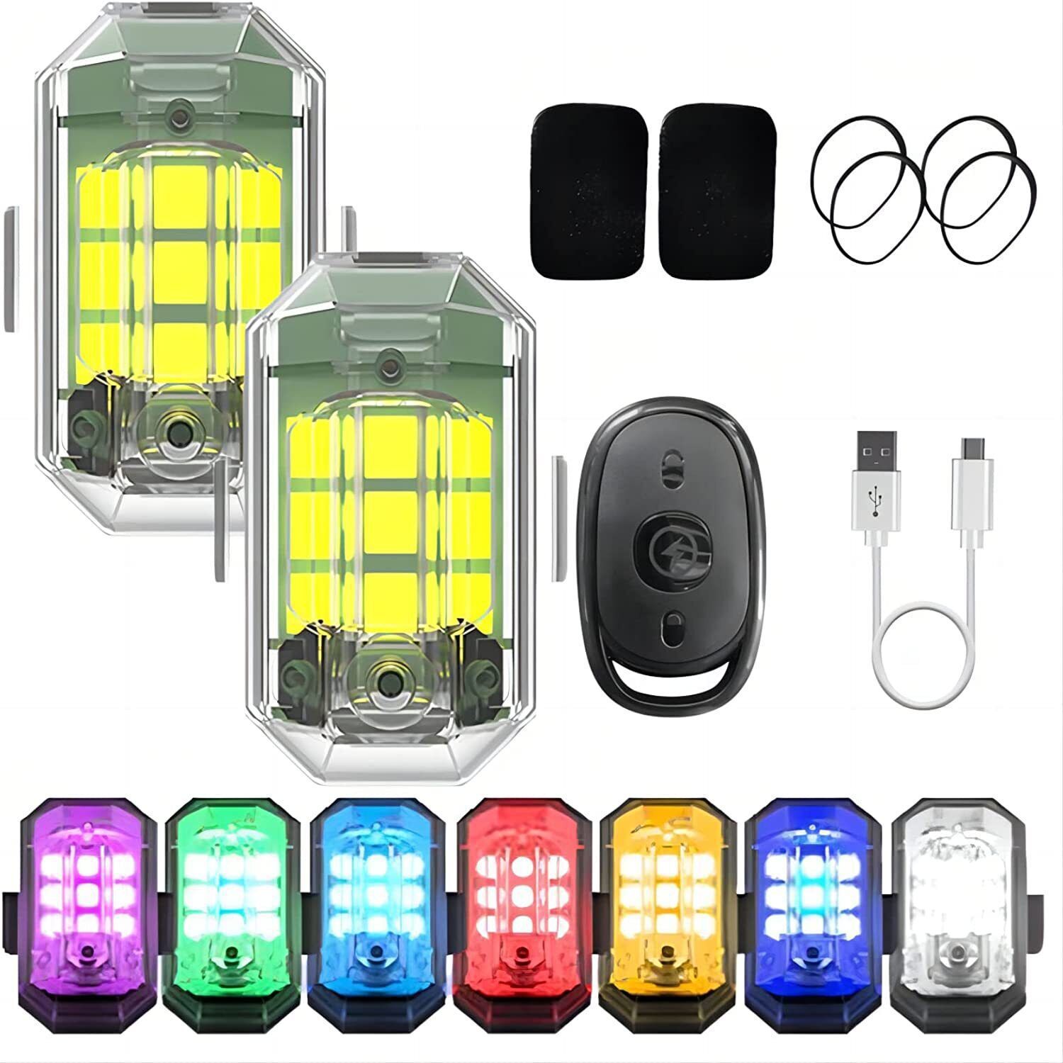 Drone Rc Signal - Luces LED Inalámbricas para Drones RC,