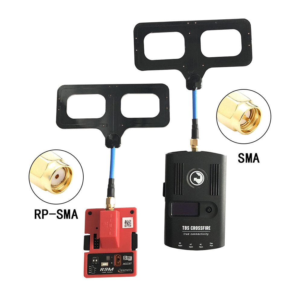 Frsky Receiver Module - Antena de largo alcance Moxon de