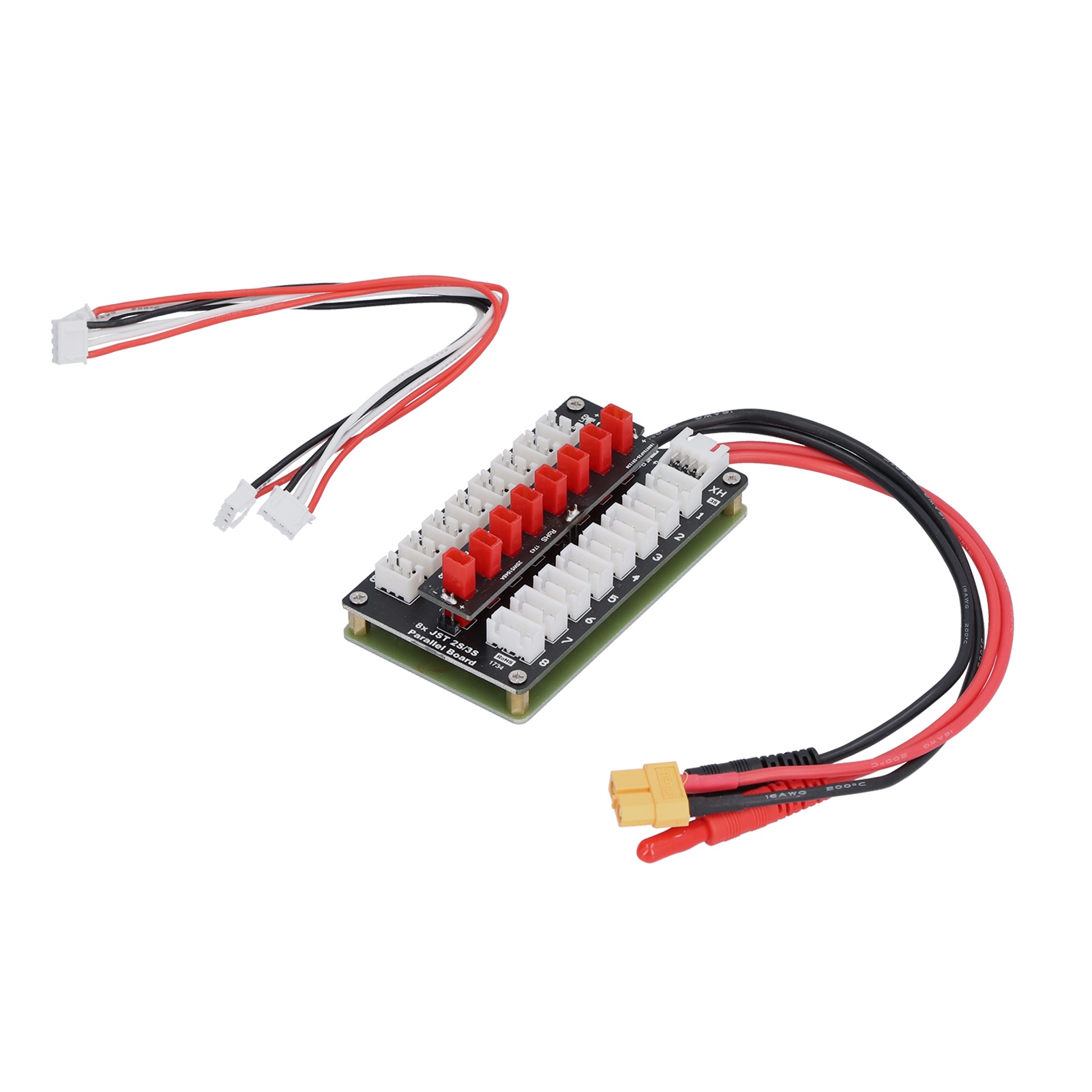 Lipo Parallel Charging Board - Placa de Carga LiPo con Conector