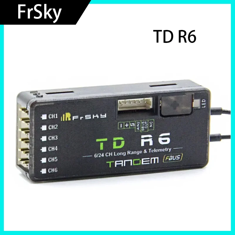 Frsky Receiver Module - FrSky TD R6 2,4G/900MHz receptor de