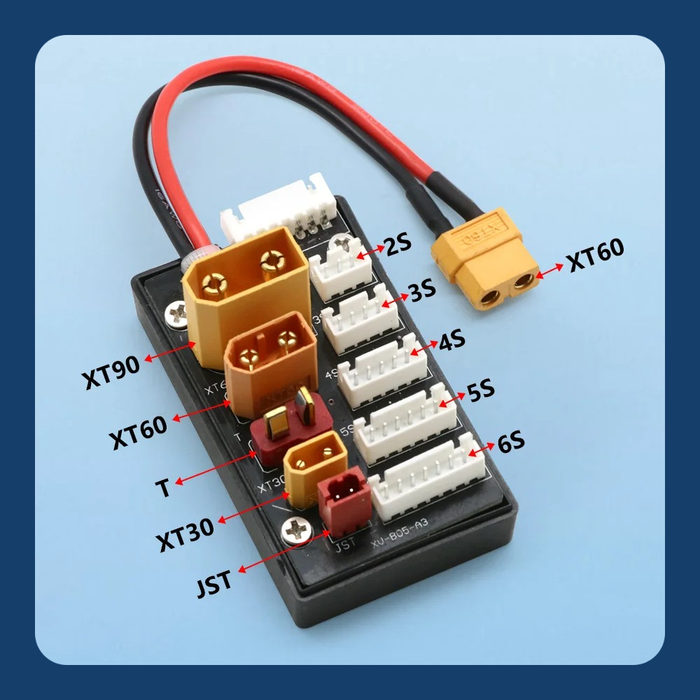 Placa de Carga Paralela para B - Lipo Parallel Charging Board reseña y precio