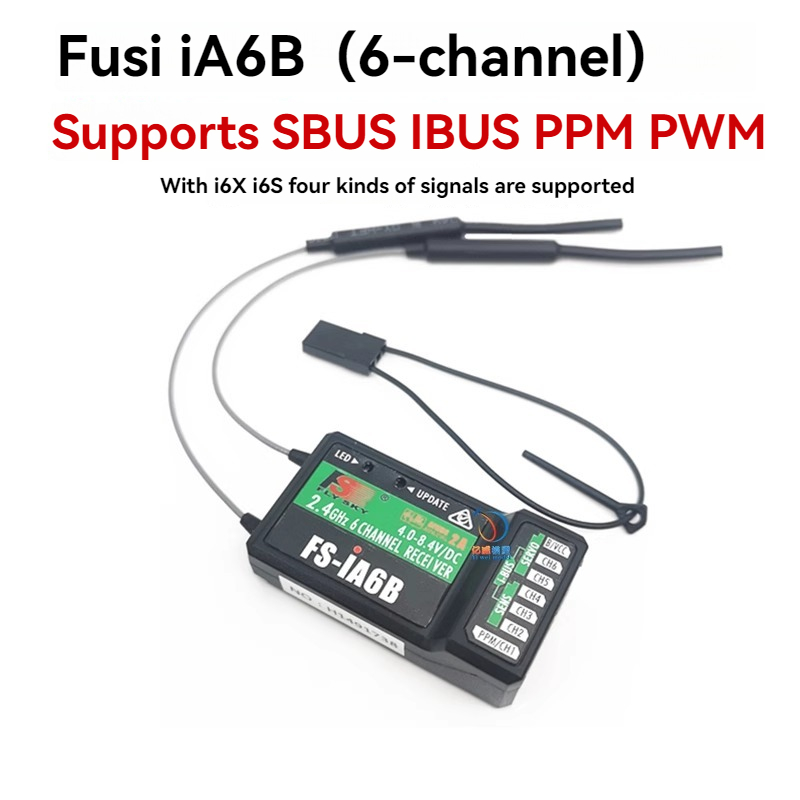 Receptor FUSI I6/i6X/i6S Fpv c - Drone Rc Boat reseña y precio