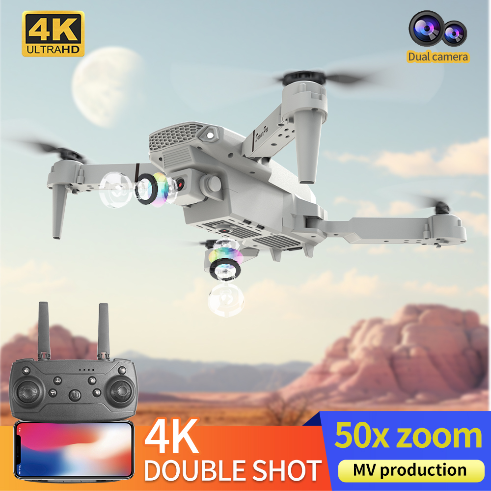 Nuevo Dron RC Profesional E88  - Drone Kf Rc reseña y precio