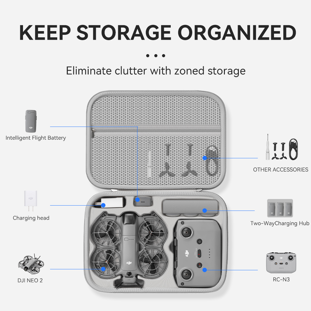 XFJI-Bolsa organizadora de via - Drone Carrying Bag reseña y precio