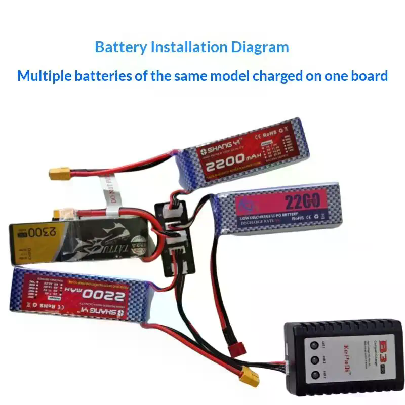 Carga Paralela de Baterías Lip - Lipo Parallel Charging Board reseña y precio