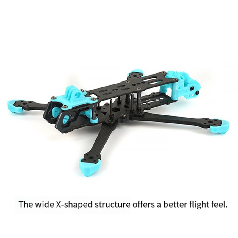 Kit de Marco X de Fibra de Car - Drone Rc Quadcopter reseña y precio