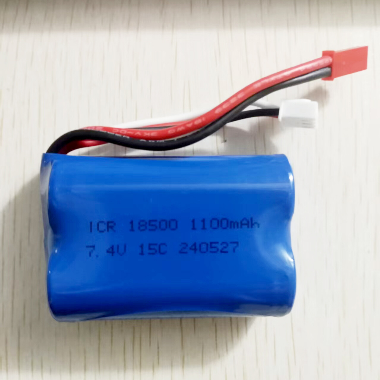 18500 7,4 V 1100mAh JST 15C ba - Drone Mjx Rc reseña y precio