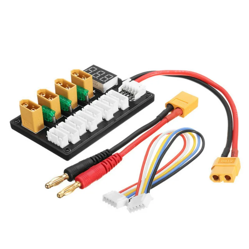 3S/4S XT60 B6 Lipo Batería 5P  - Lipo Parallel Charging Board reseña y precio