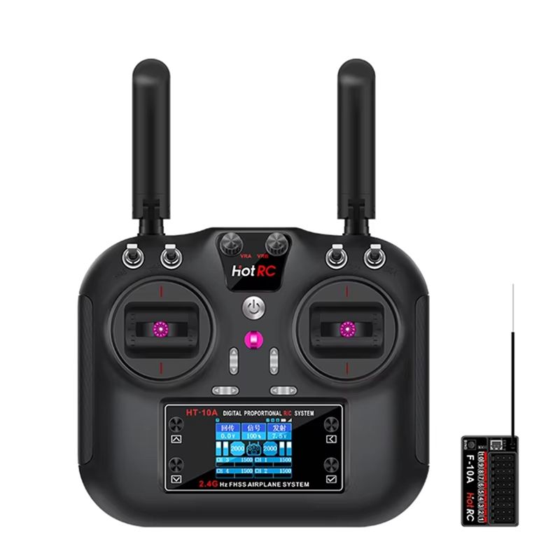 HOTRC HT-10A 2.4Ghz 10CH Set d - Drone Rc Boat reseña y precio