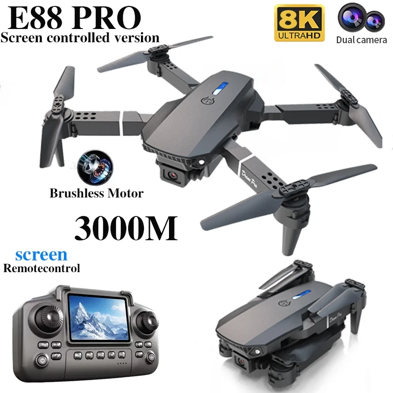 Dron Profesional E88 PRO con P - Drone Rc Bolide reseña y precio
