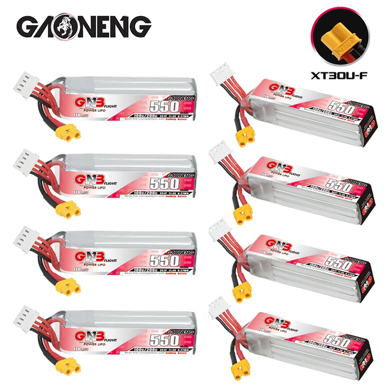 Batería Lipo GNB HV 11,4 V 550 - Drone Lipo Battery reseña y precio