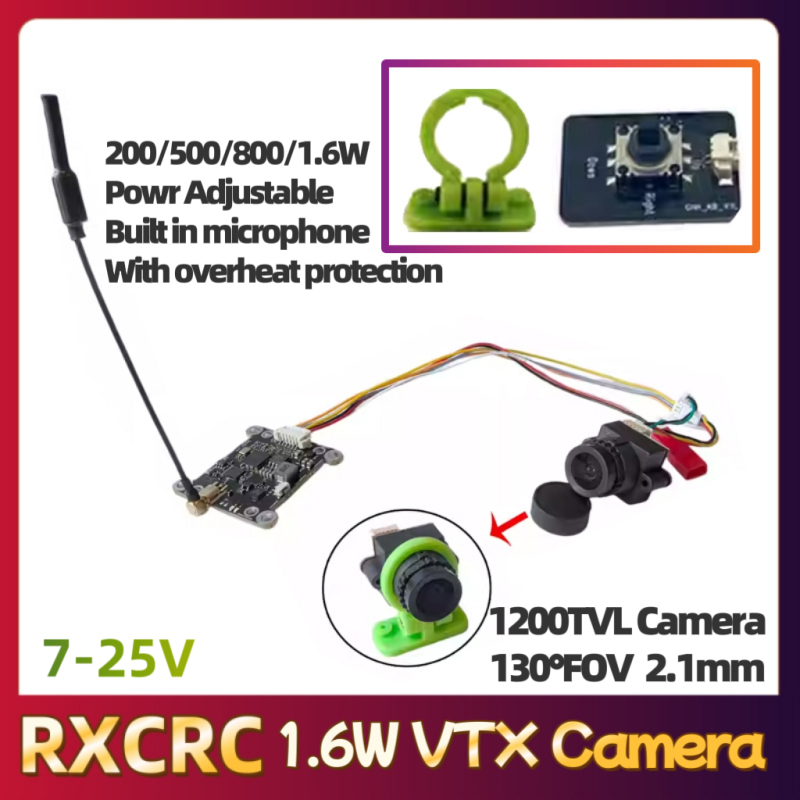 Módulo RXCRC 5.8G 48CH 1.6W VT - Drone Rc Airplane reseña y precio