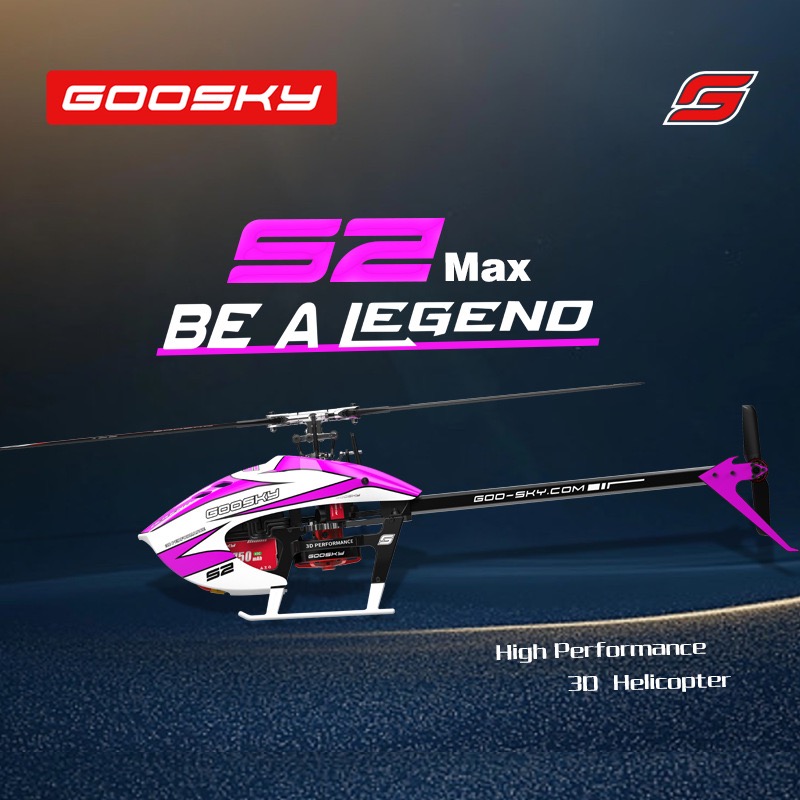 GOOSKY S2 Max modelo de avión  - Rc Helicopter Gyro reseña y precio