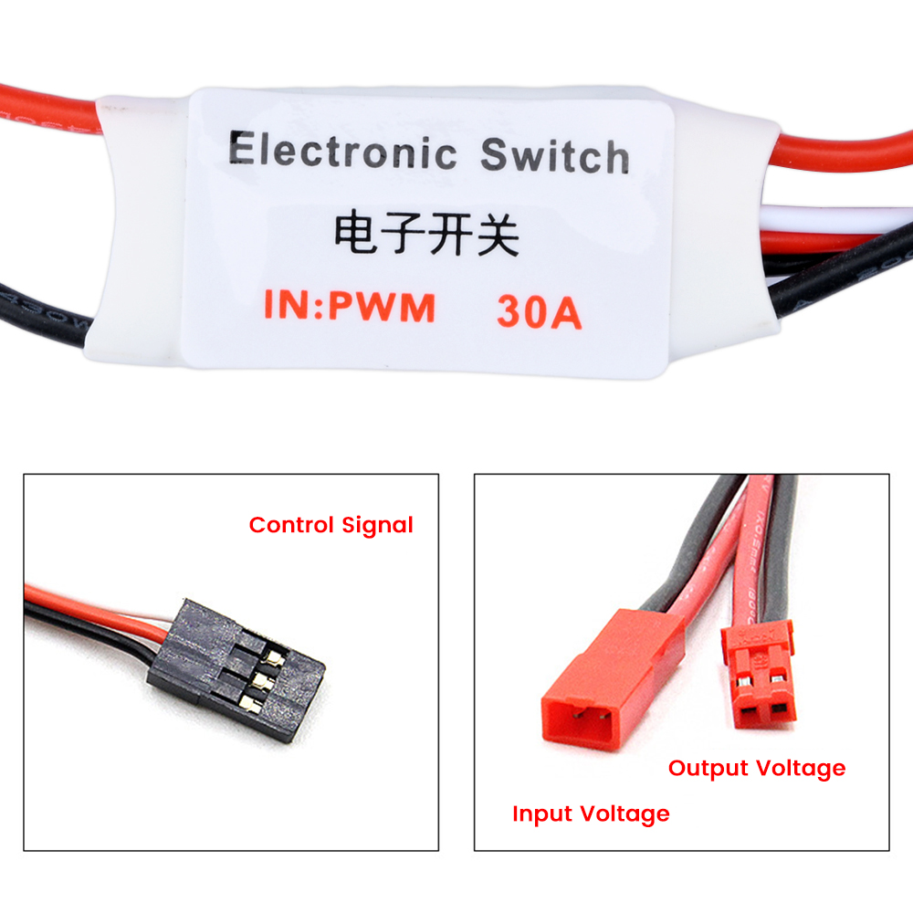 Interruptor Electrónico de Con - Drone Rc Signal reseña y precio