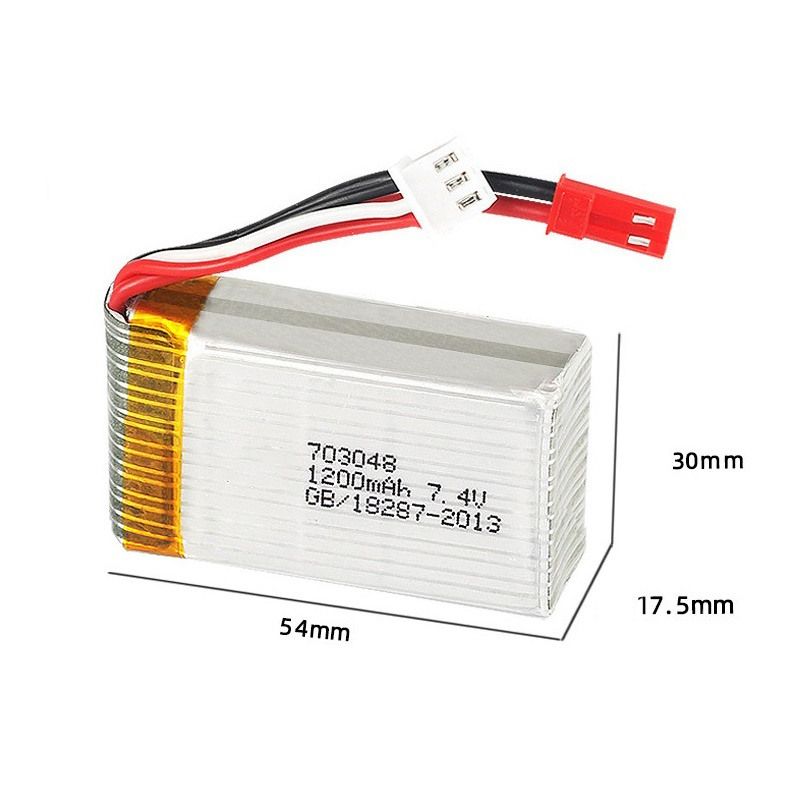 Batería Lipo 2S 7.4V 1200mAh 7 - Drone Lipo Battery reseña y precio