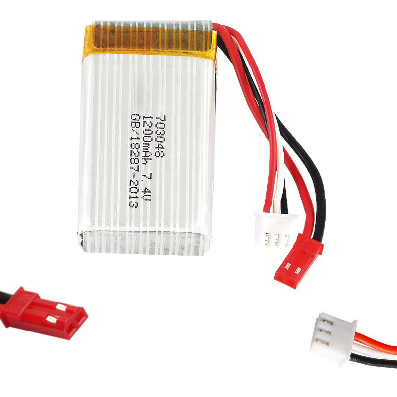 Batería Lipo 2S 7.4V 1200mAh 7 - Drone Lipo Battery reseña y precio