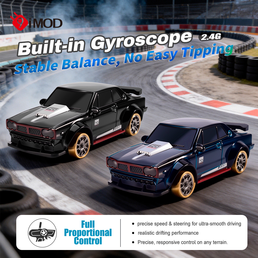 9IMOD Coche RC de Derrape 1/64 - Drone Rc Bolide reseña y precio