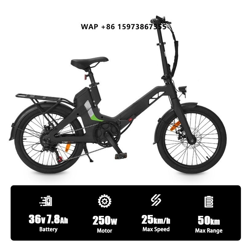 Bicicleta Eléctrica Plegable E - Brushless Motor reseña y precio