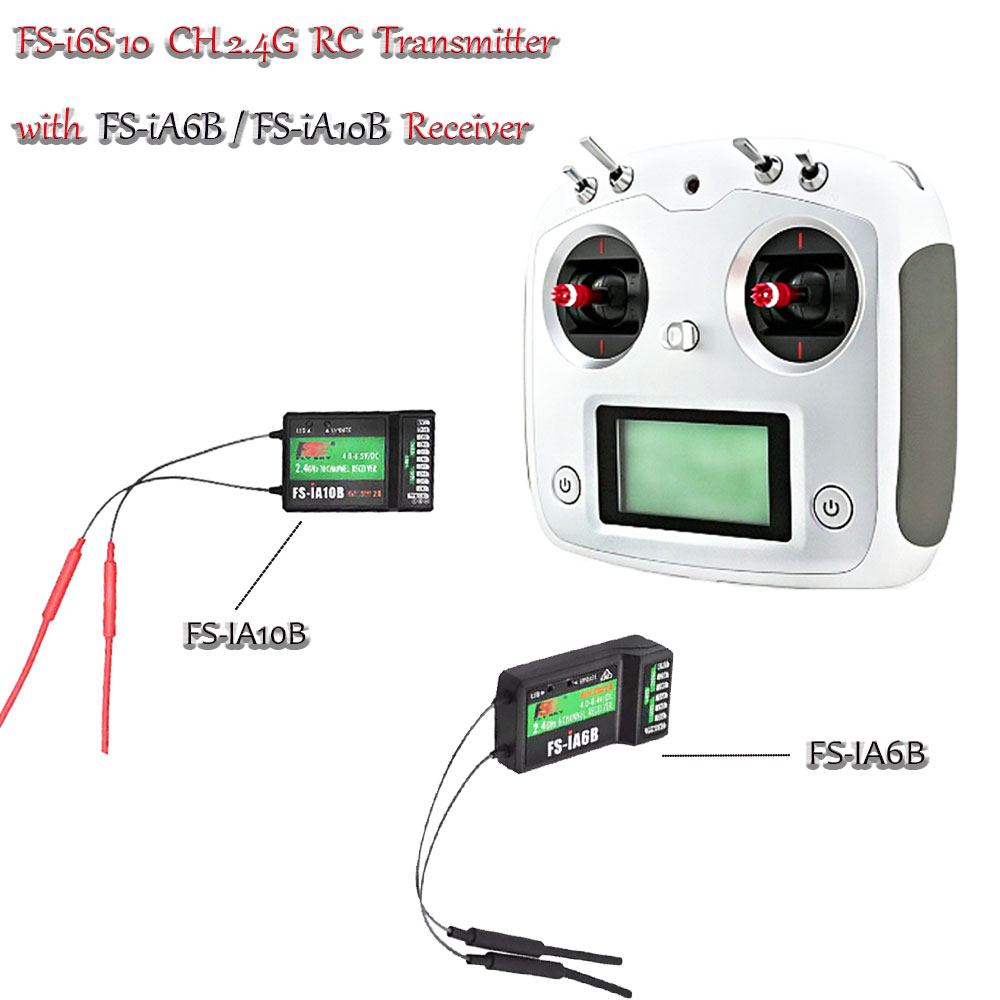 Transmisor de Radio FLYSKY FS- - Drone Rc Boat reseña y precio
