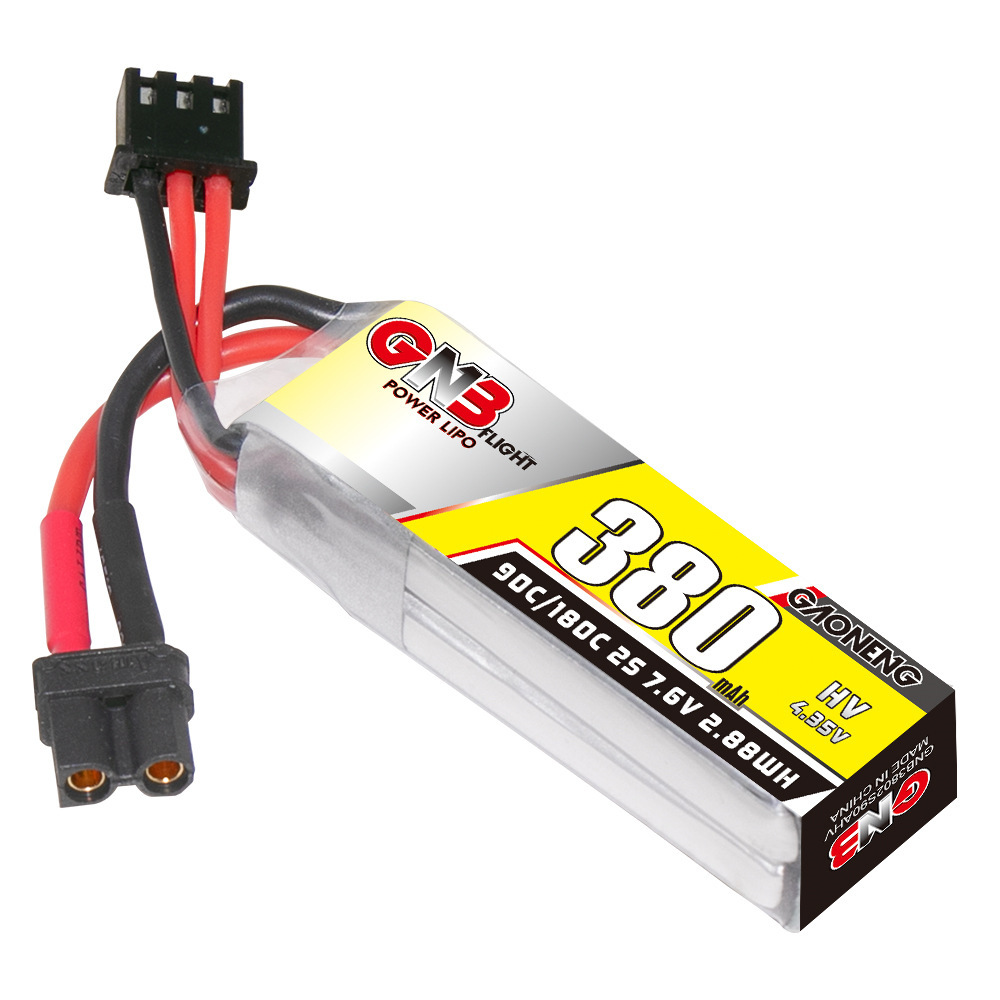Batería Lipo GNB 2S 7,6 V 380m - Drone Lipo Battery reseña y precio