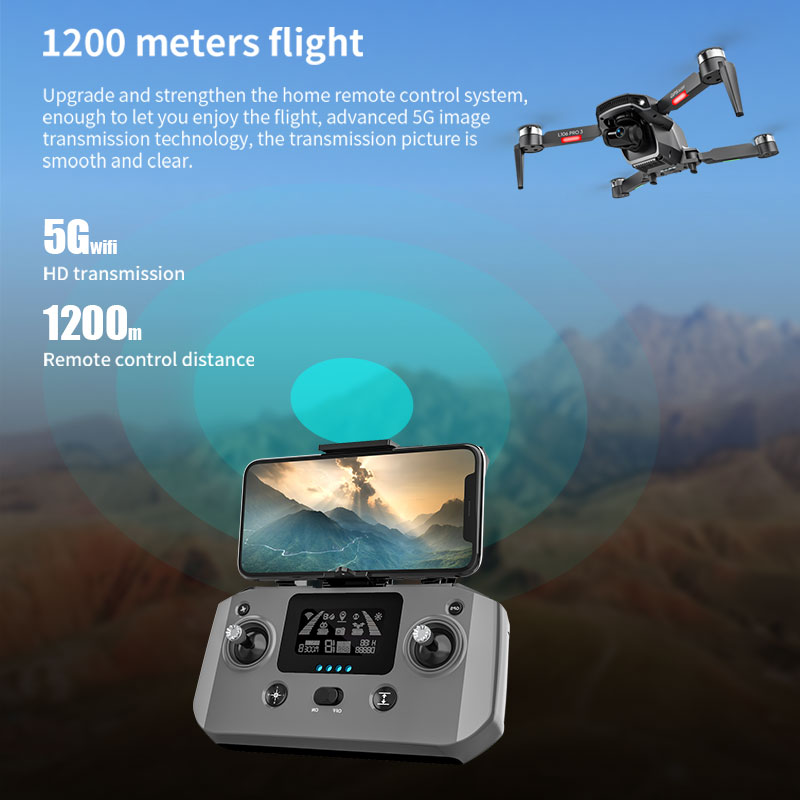 L106 Pro 3 Drone 5G WIFI FPV p - Drone Rc Fpv Pro reseña y precio