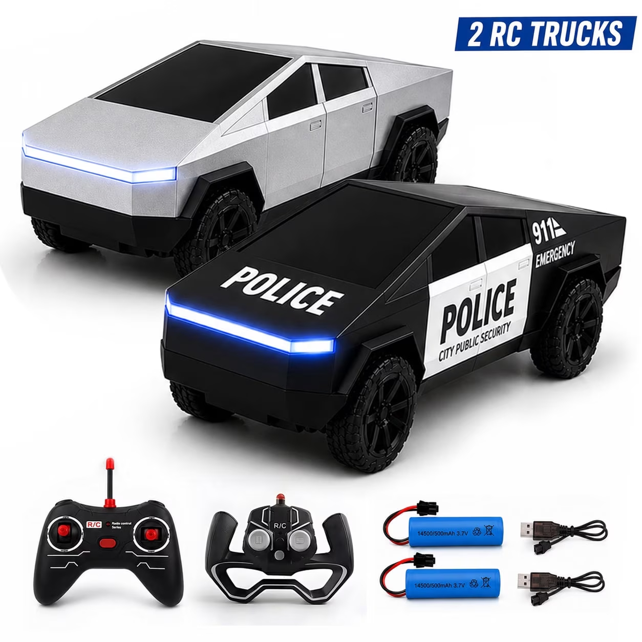 Juego de 2 Camionetas Cyber Tr - Drone Rc Bolide reseña y precio