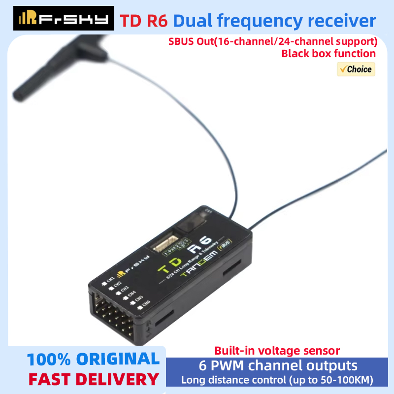 Receptor FrSky TD R6 2.4G 900M - Frsky Receiver Module reseña y precio