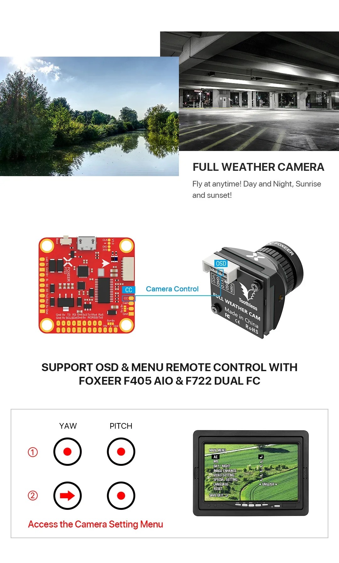 Cámara FPV FOXEER Micro Toothl - Drone Rc Signal reseña y precio