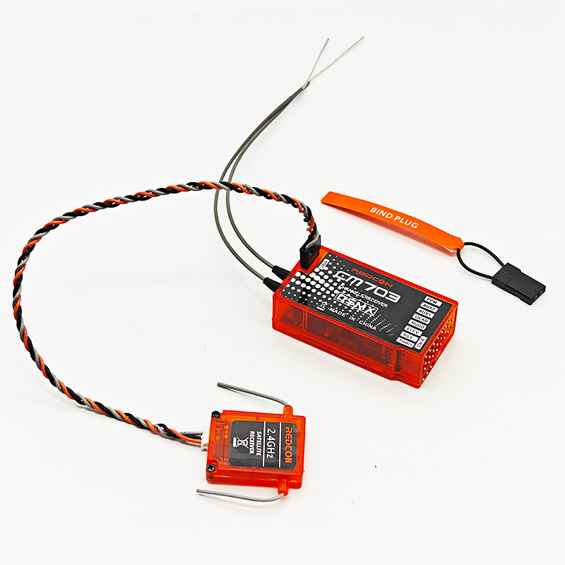 Receptor RX CM703 de 7 canales - Telemetry Module Rc reseña y precio