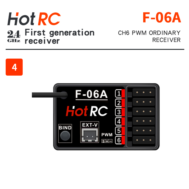 Receptores HOTRC de 2,4 Ghz F- - Telemetry Module Rc reseña y precio