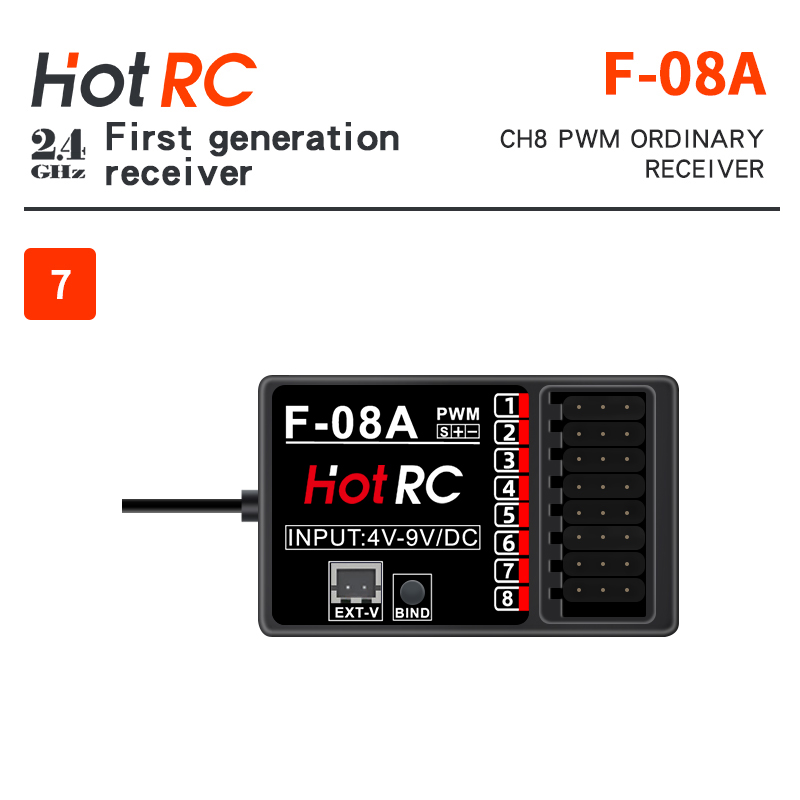 Receptores HOTRC de 2,4 Ghz F- - Telemetry Module Rc reseña y precio