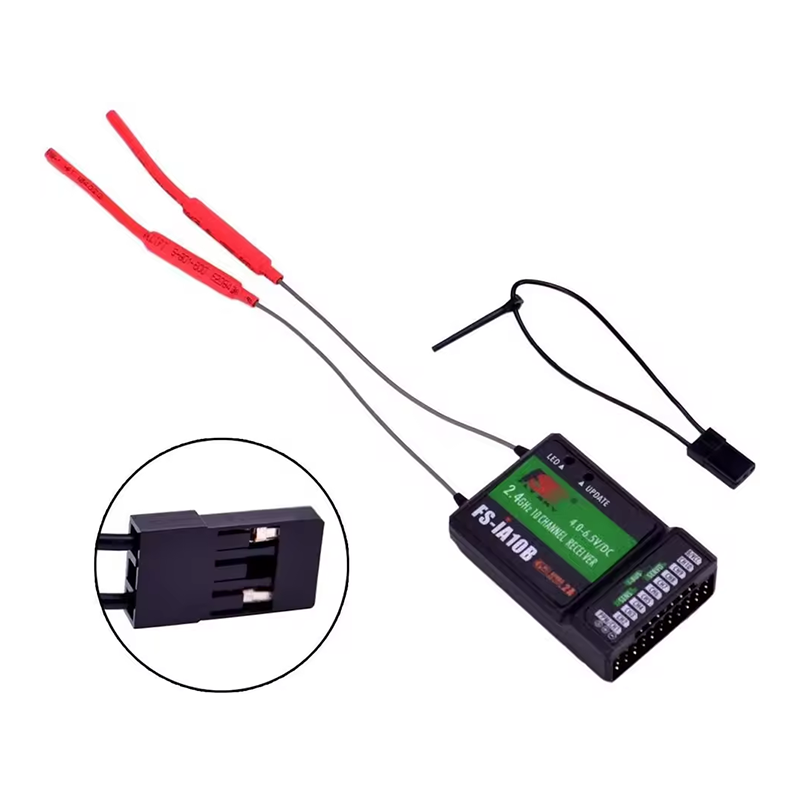 Receptor Flysky FS-iA10B 2.4G  - Drone Rc Quadcopter reseña y precio