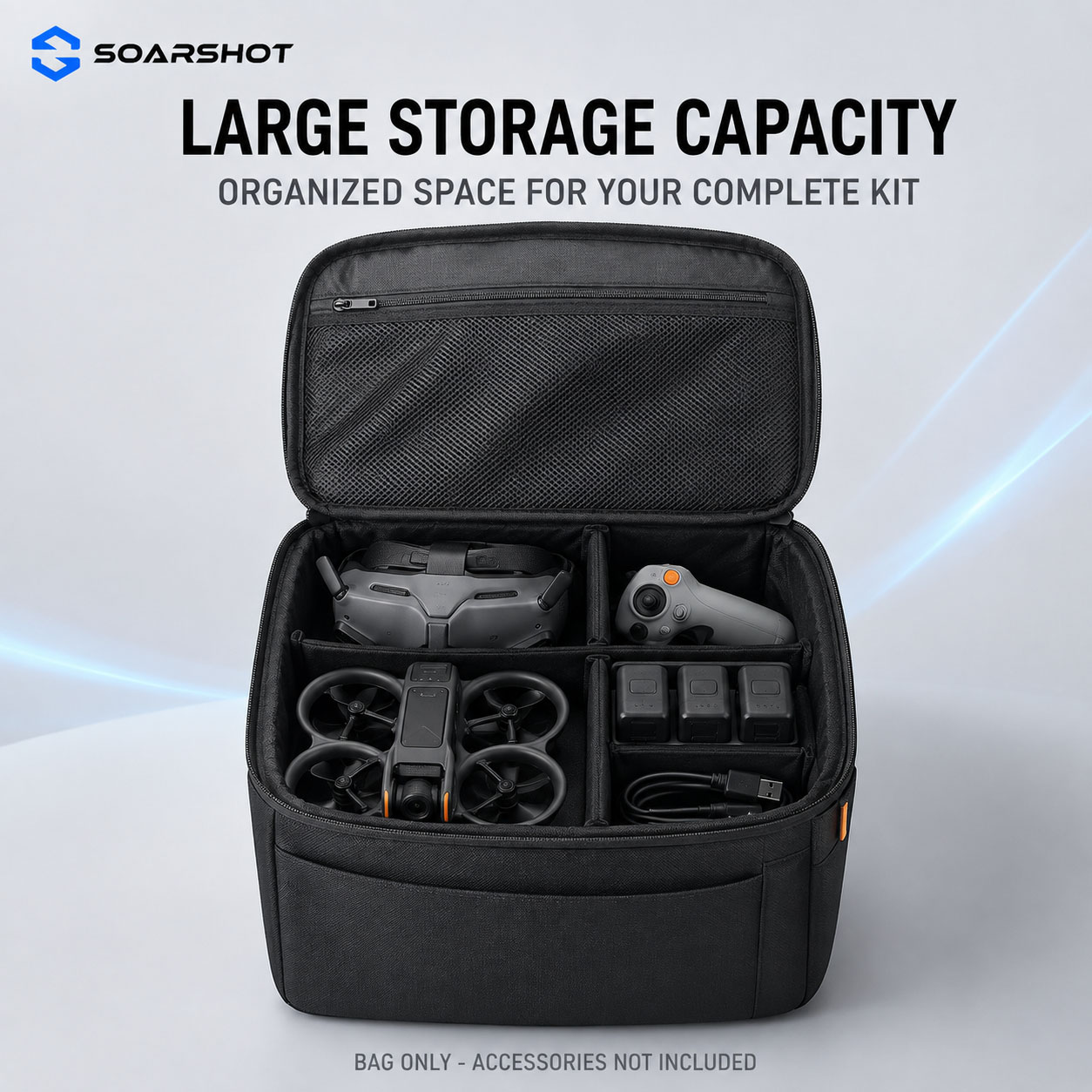Estuche de Transporte SOARSHOT - Drone Carrying Bag reseña y precio