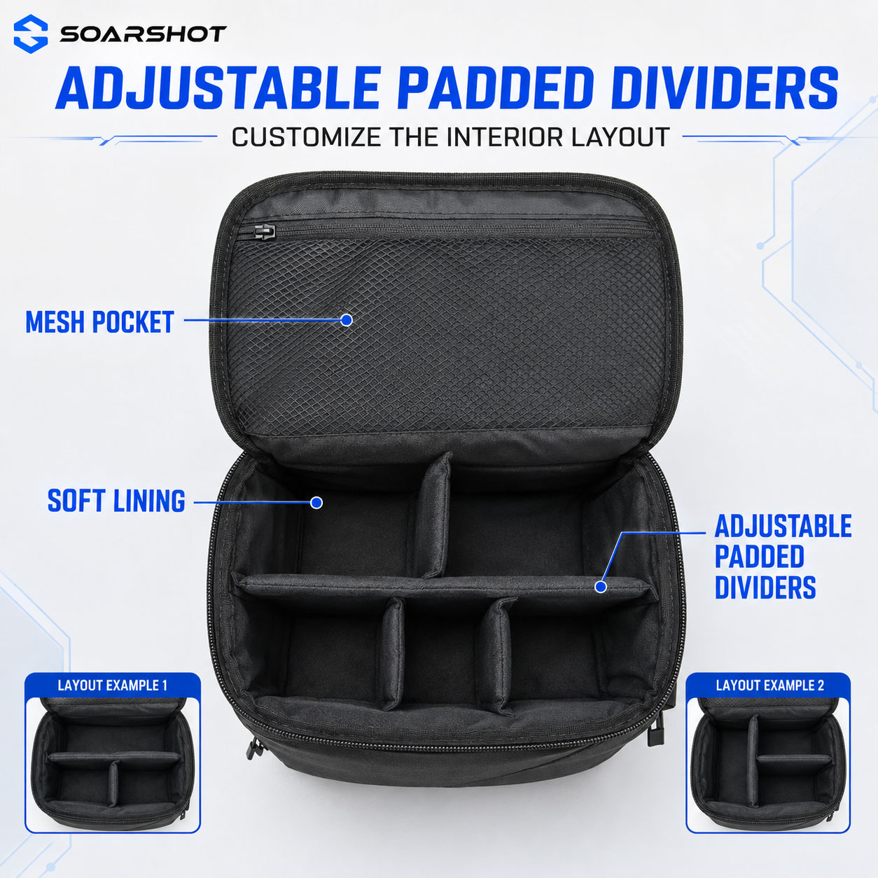 Estuche de Transporte SOARSHOT - Drone Carrying Bag reseña y precio